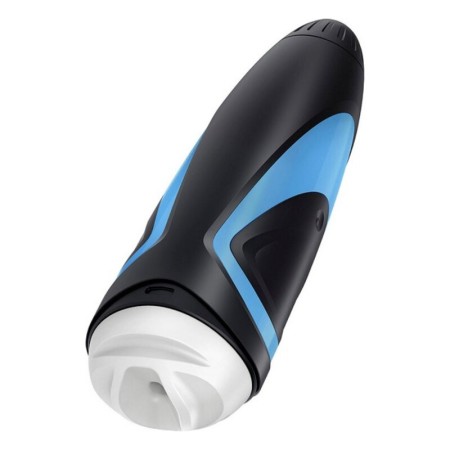 Masturbatore Men Satisfyer 00802756 Silicone 24,5 cm Nero/Blu