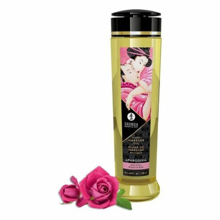 Olio per Massaggio Erotico Shunga Aphrodisia Rose (240 ml)