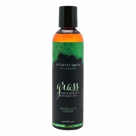 Olio per Massaggio Erotico Intimate Earth Grass (120 ml)