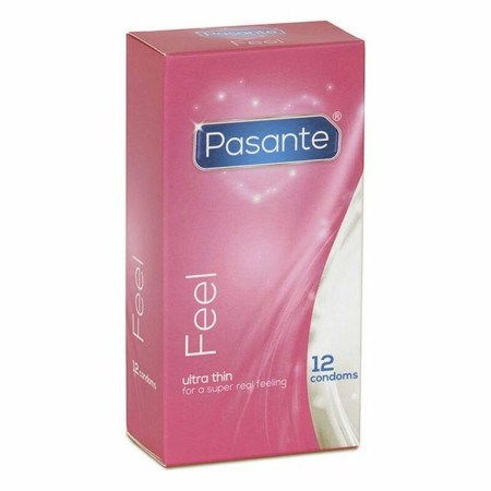 Preservativi Pasante Feel 18 cm (12 uds)