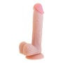 Dildo Realistico S Pleasures Beige Silicone (18 cm)