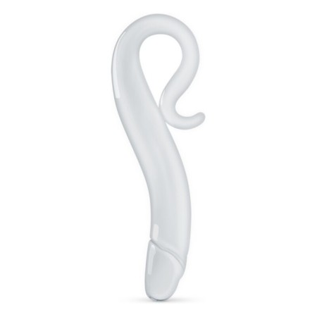 Dildo Vetro Trasparente (18 cm)