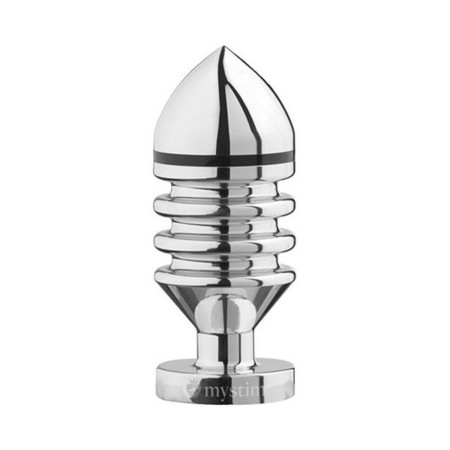 Butt Plug L Hector Helix Mystim Argento (ø 5 cm)