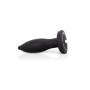 Butt Plug Vibrante con Telecomando Ace The Screaming O Conico Silicone Nero