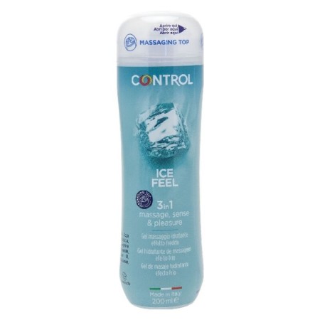 Gel per Massaggio Ice Feel Control (200 ml)