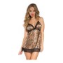 Baby-doll Seven Til Midnight Leopardo Raso