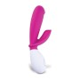 Vibratore Snuggle Doppia Stimolazione Lovelife by OhMiBod AT015 Bianco/Rosa