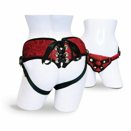 Strap-On Corsetto Pizzo Rosso Sportsheets SS69103