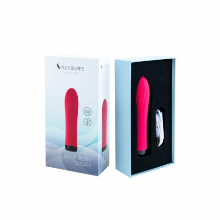 Vibratore Mini S Pleasures Rosa (13,7 x 3,5 cm)