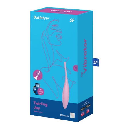 Vibratore Clitorideo Curvo Satisfyer Rosa